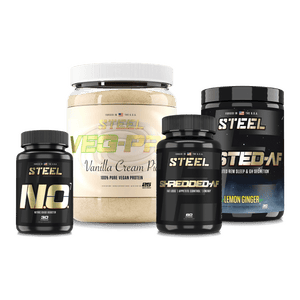 The Steel Supplements Supplement Vanilla Cream Pie / Lemon-Ginger 24/7 Stack