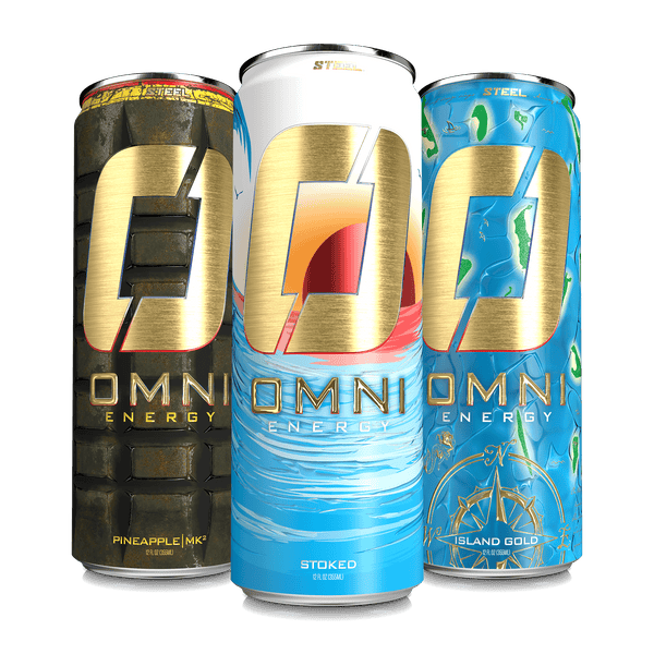 Steel Supplements Bundle 3 OMNI Energy Drinks