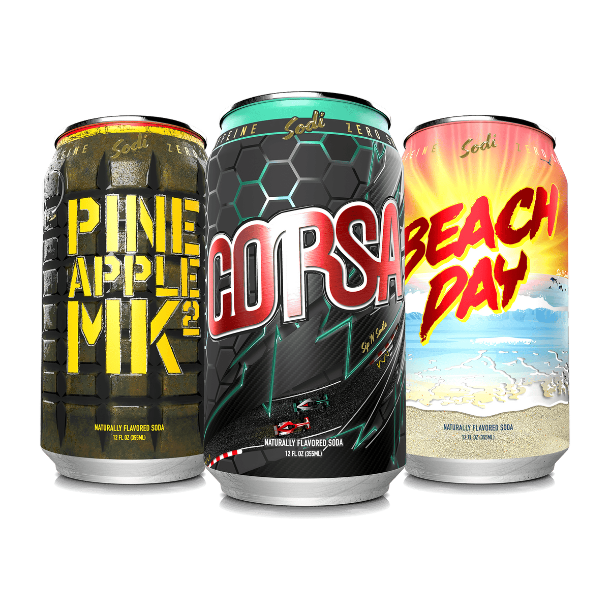 Steel Supplements Bundle 3 SODI POP Drinks