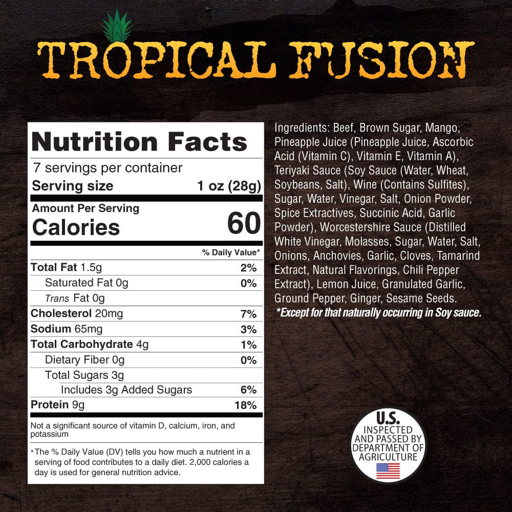 Steel Supplements Jerky 7 oz. Steel Smokehouse Brisket Beef Jerky