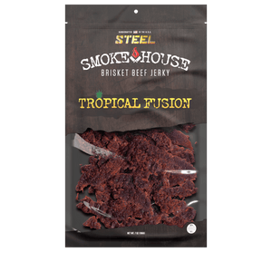 Steel Supplements Jerky Tropical Fusion 7 oz. Steel Smokehouse Brisket Beef Jerky
