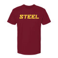 Cardinal with Yellow Steel T-Shirt