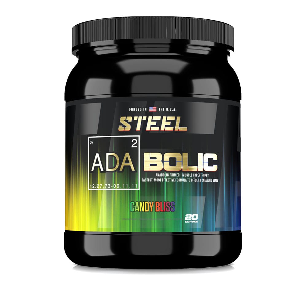 The Steel Supplements Supplement 20 Servings / Candy Bliss ADABOLIC