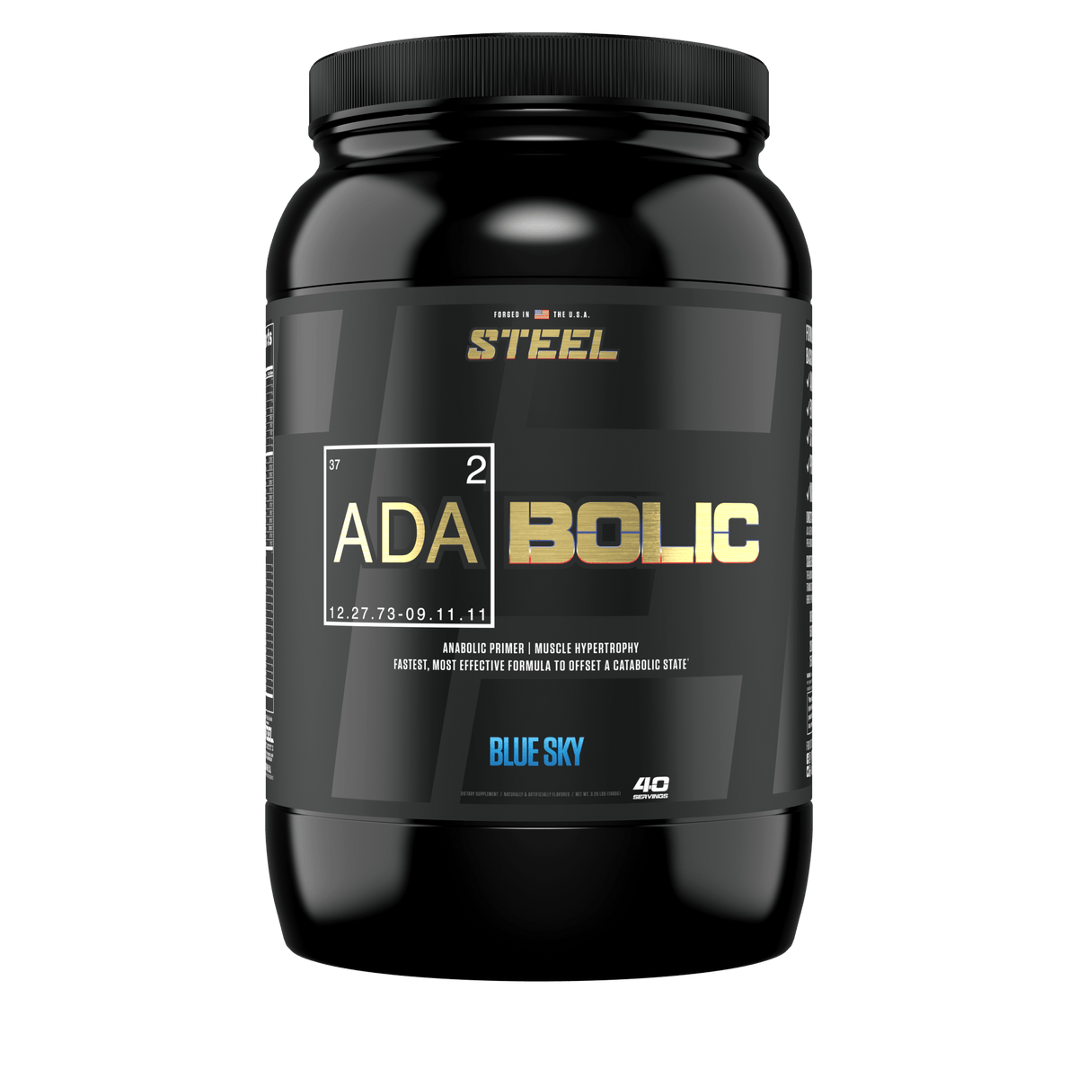 The Steel Supplements Supplement 40 Servings / Blue Sky ADABOLIC