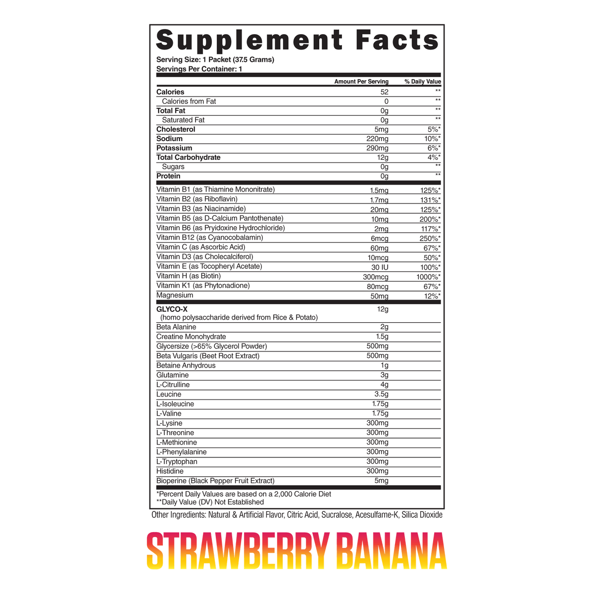 Steel Supplements Sample ADABOLIC Sample Packets