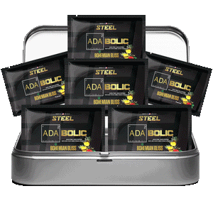 Steel Supplements Sample Bohemian Bliss / Travel Kit (6 sample packets) ADABOLIC Sample packets