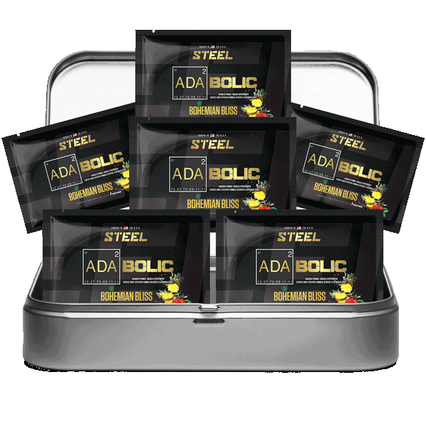 Steel Supplements Sample Bohemian Bliss / Travel Kit (6 sample packets) ADABOLIC Sample packets