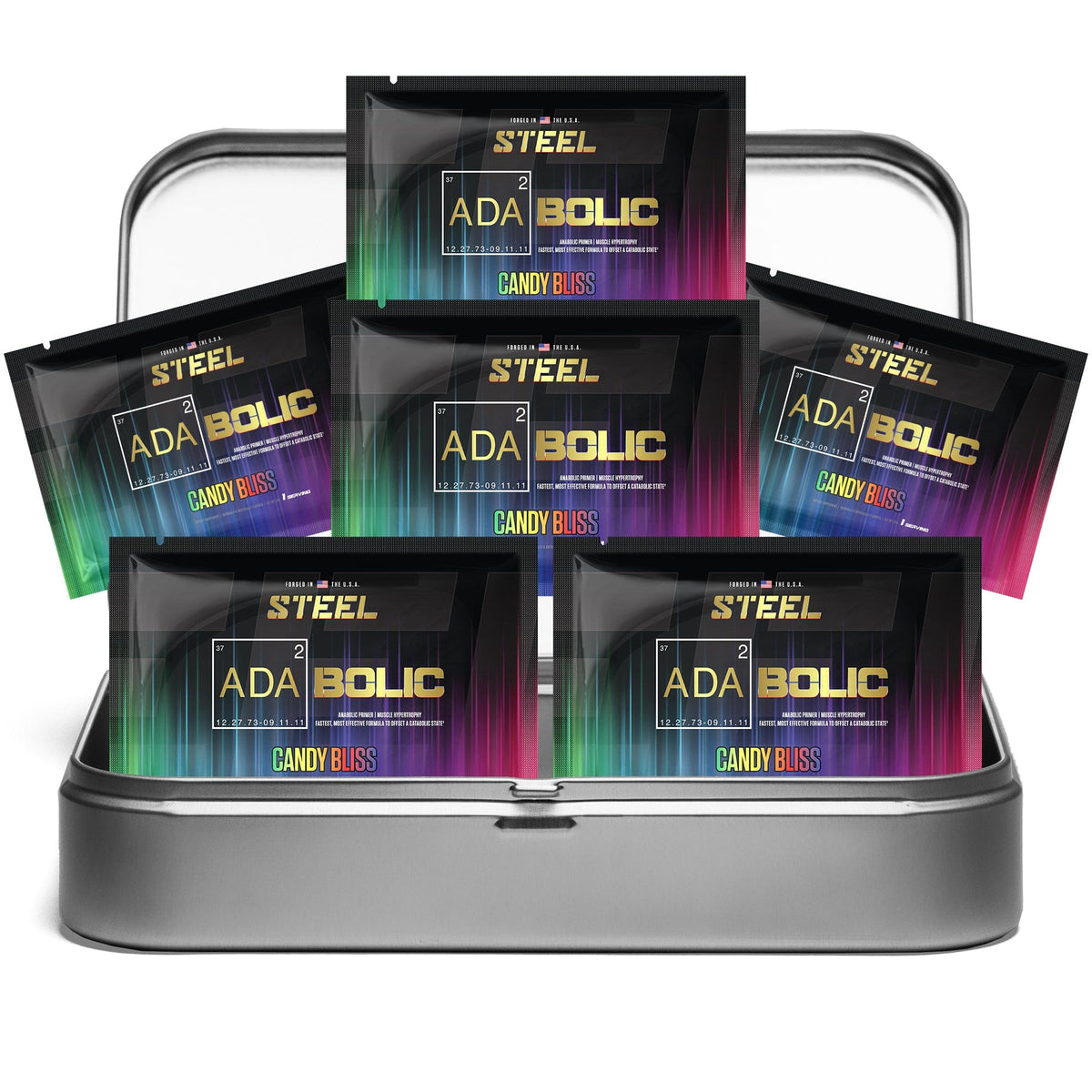 Steel Supplements Sample Candy Bliss / Travel Kit (6 sample...