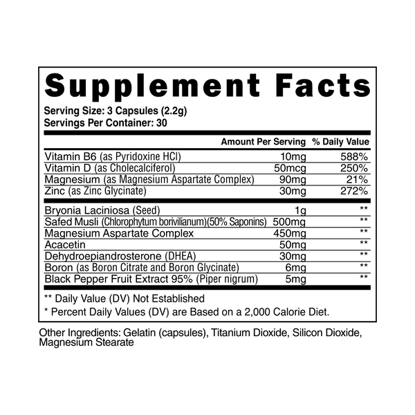 The Steel Supplements Supplement ALPHA-AF
