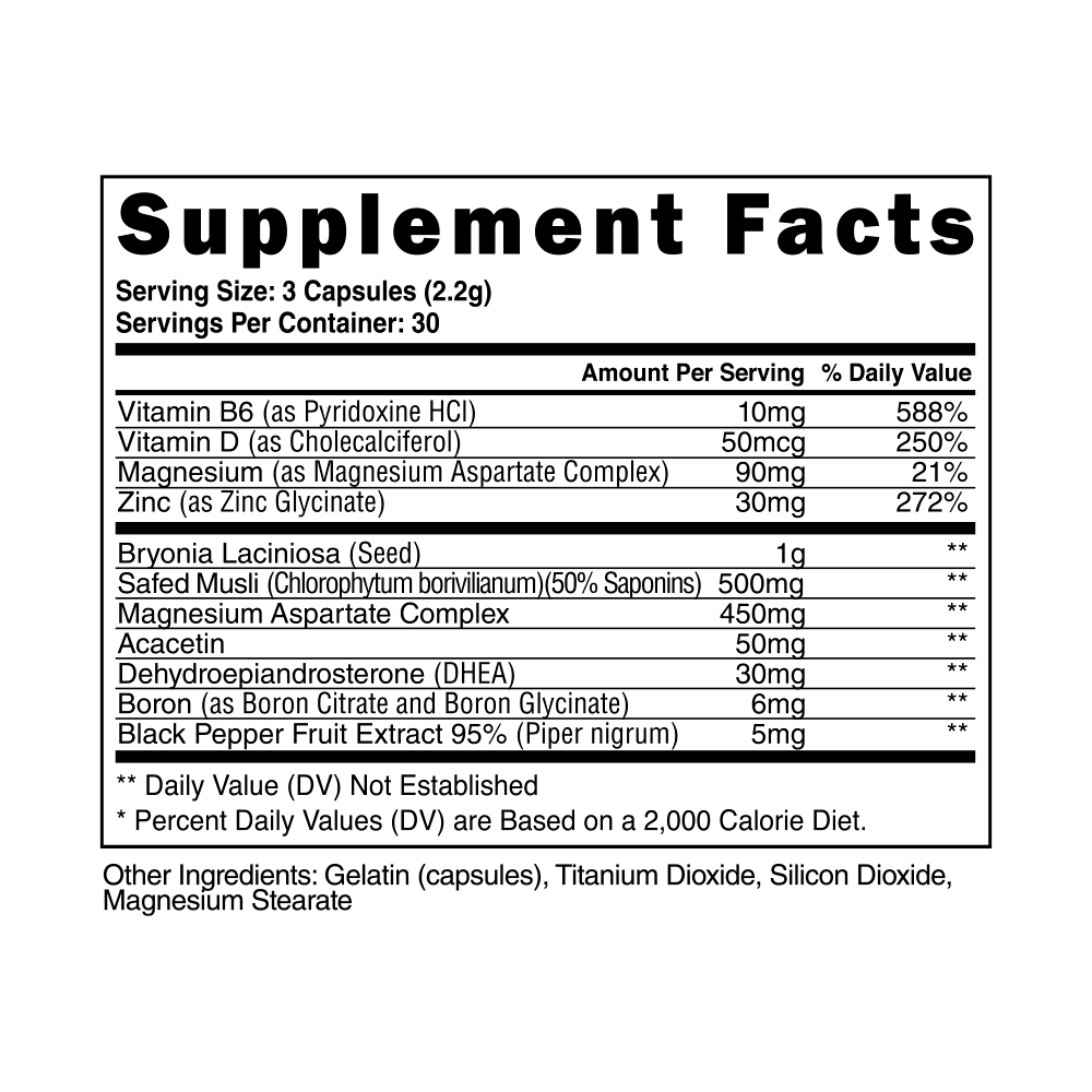 The Steel Supplements Supplement ALPHA-AF