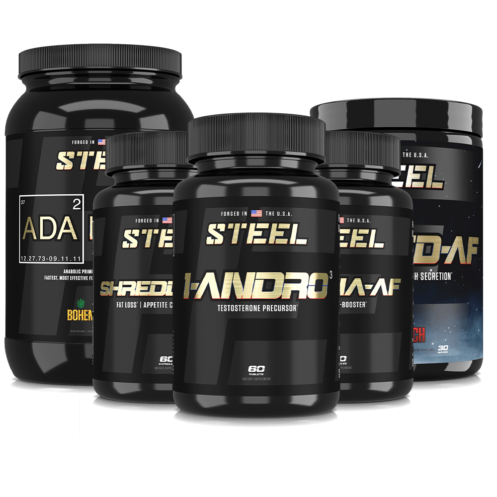 Steel Supplements Stack Alpha Omega Stack
