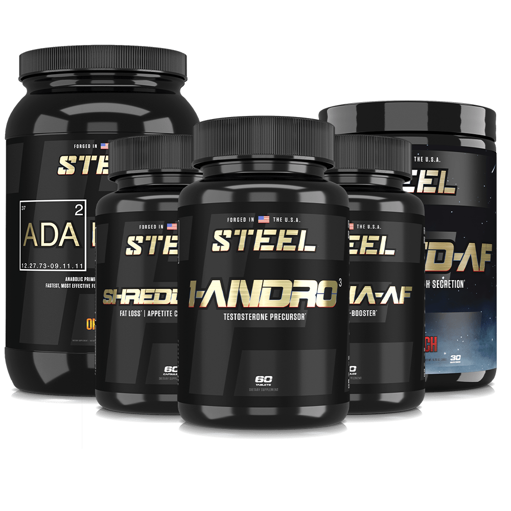 Steel Supplements Stack Alpha Omega Stack
