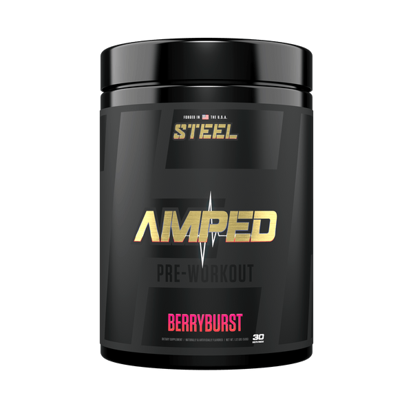 The Steel Supplements Supplement Berryburst AMPED-AF
