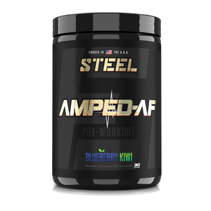 The Steel Supplements Supplement Blueberry Kiwi AMPED-AF