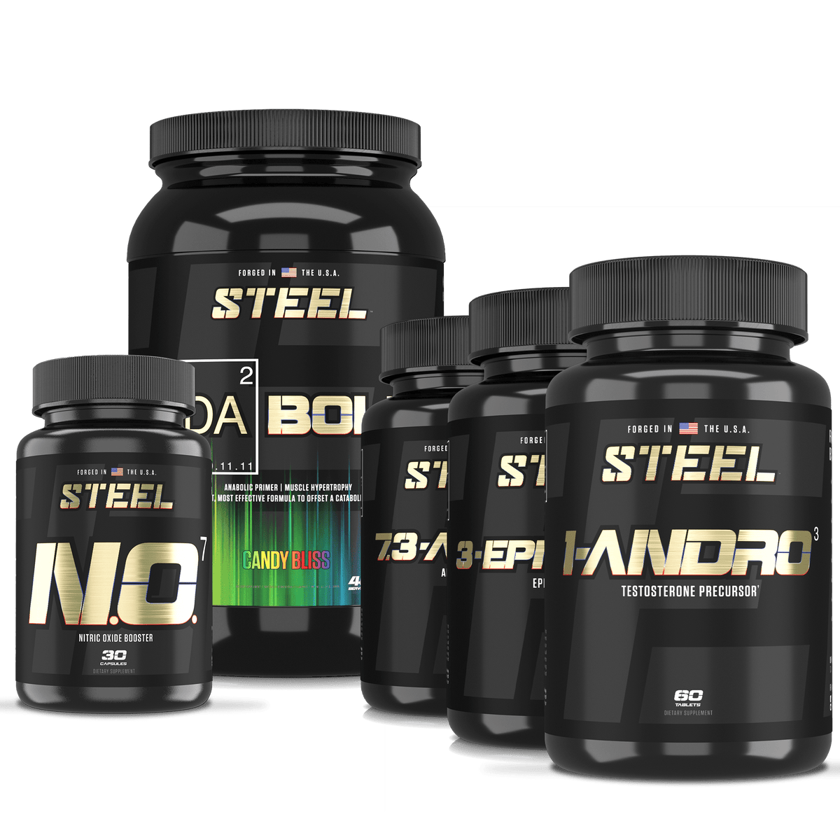 Steel Supplements Stack Candy Bliss Beach Bod Stack