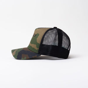 The Steel Supplements Hat Camo Typewriter