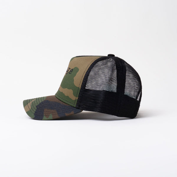 The Steel Supplements Hat Camo Typewriter