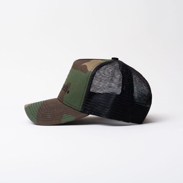 The Steel Supplements Hat Camo Typewriter