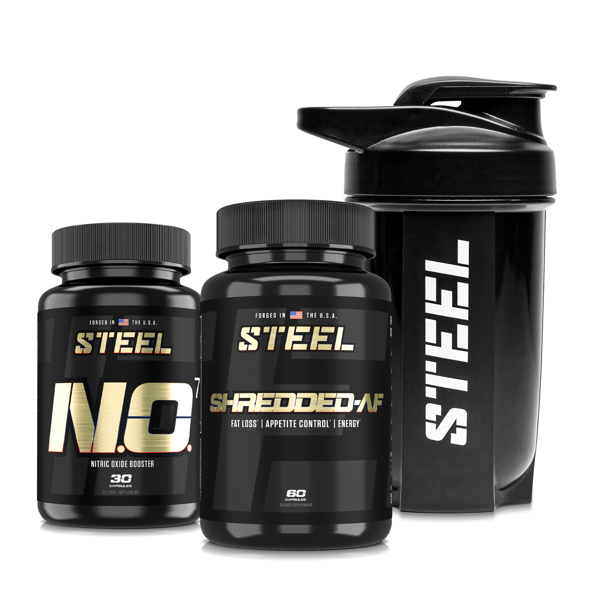 Steel Supplements Stack Cardio Stack