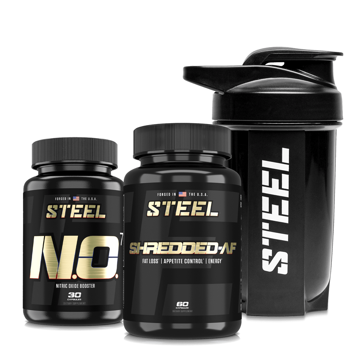 Steel Supplements Stack Cardio Stack