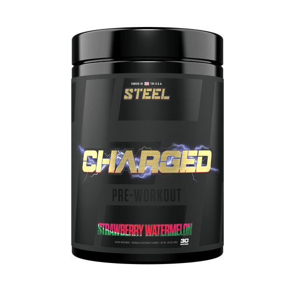 The Steel Supplements Supplement Strawberry Watermelon CHARGED