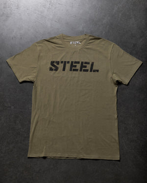 Steel Supplements Coyote Green with Black STEEL