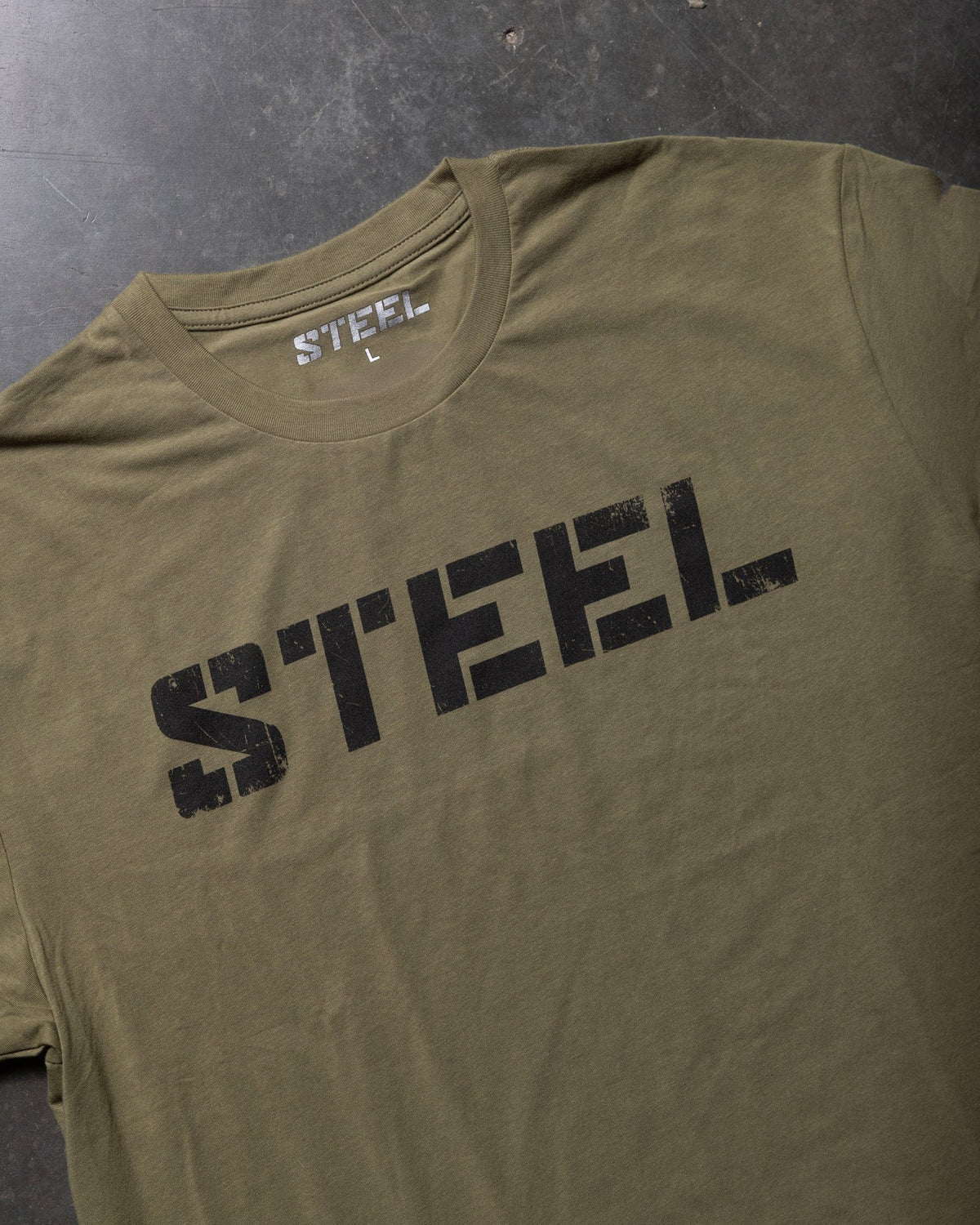 Steel Supplements Coyote Green with Black STEEL