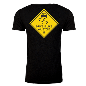 The Steel Supplements Apparel S Drive it Like You Stole It- Yellow Diamond Version