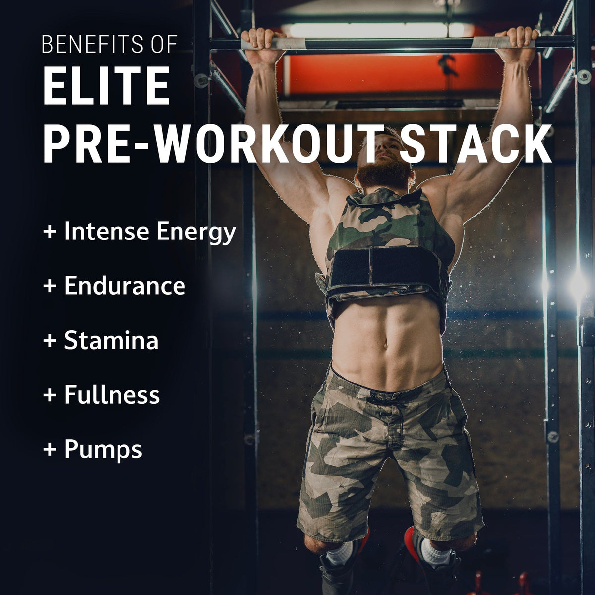 ELITE PRE-WORKOUT STACK - Steel Supplements
