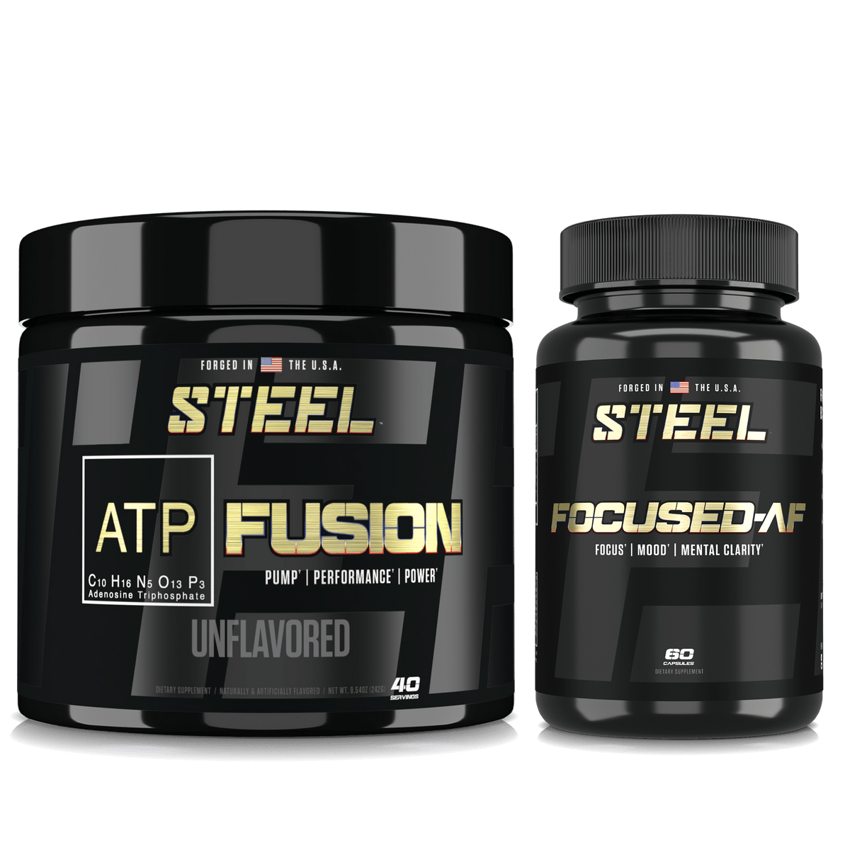 Steel Supplements Focused-AF + ATP-Fusion
