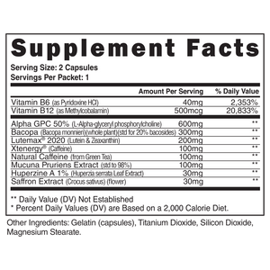 Steel Supplements Sample Focused-AF Sample Packets