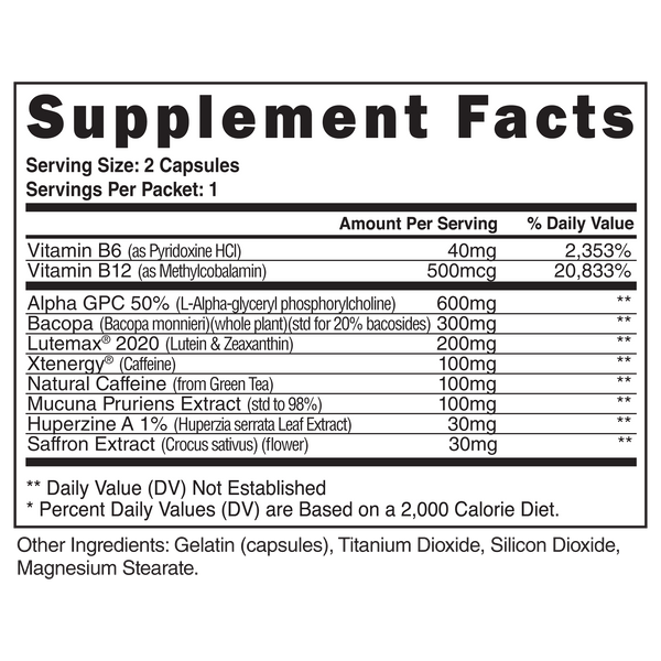 Steel Supplements Sample Focused-AF Sample Packets