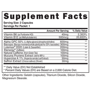 Steel Supplements Sample Focused-AF Sample Packets
