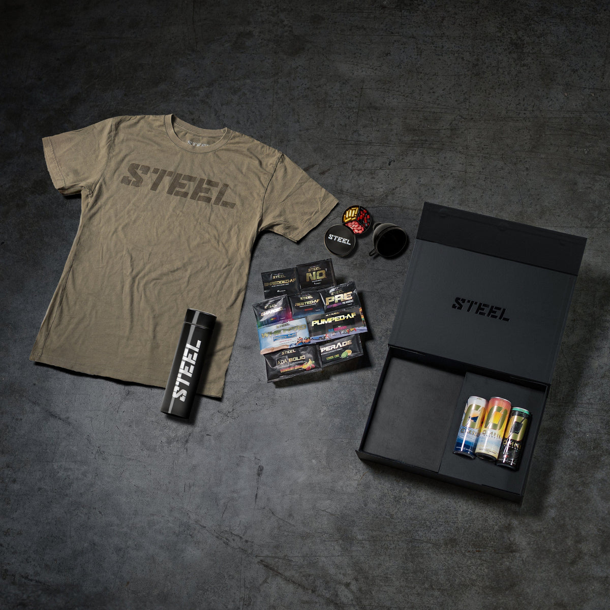 Steel Supplements Gift Set