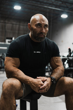 Steel Supplements Apparel Go Away.