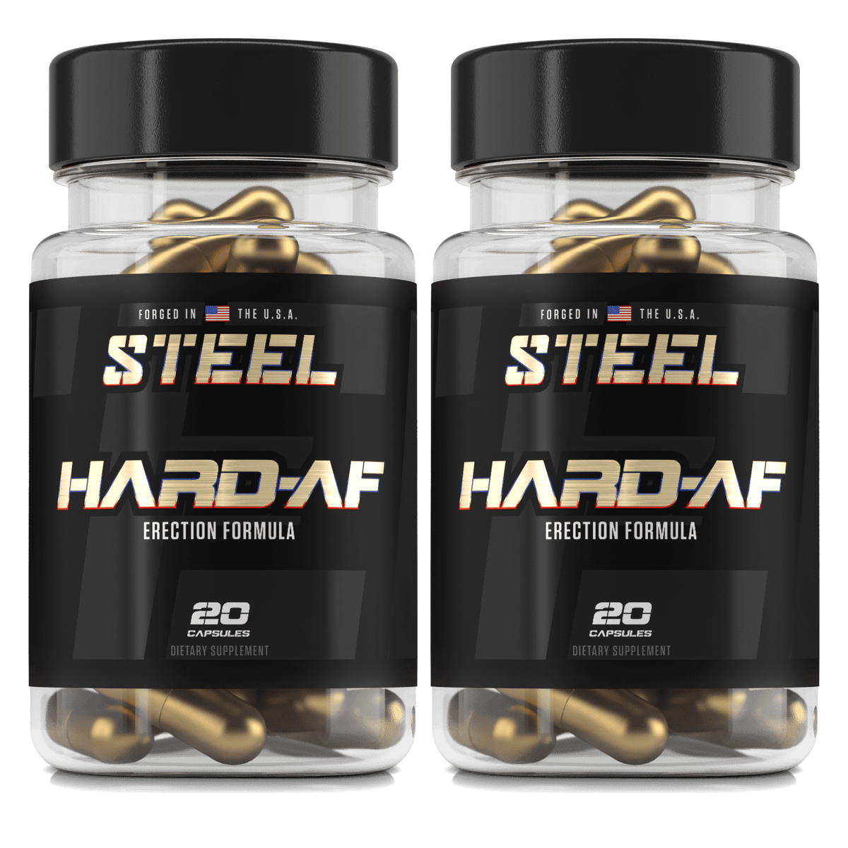 The Steel Supplements Supplement 2 Hard-AF = $70 HARD-AF
