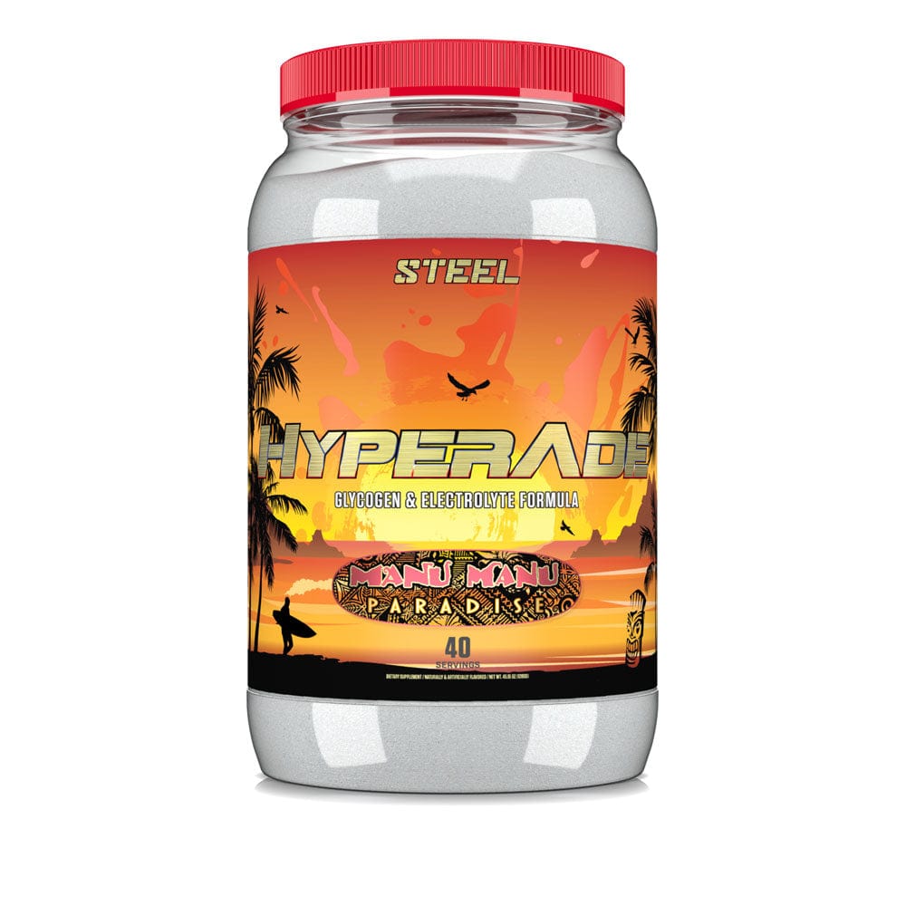  Steel Supplements Hyperade, Advanced Hydration Powder w/Fast  Absorbing Electrolytes & Glycogen Formula for Quick Replenishment of Energy  & Recovery