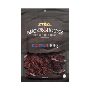 Steel Supplements Jerky 2.5 oz. Korean BBQ - Brisket Beef Jerky