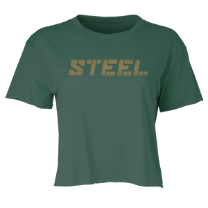 The Steel Supplements Apparel XS / Women's Crop Top Limited Edition St Patrick's Day T-Shirt