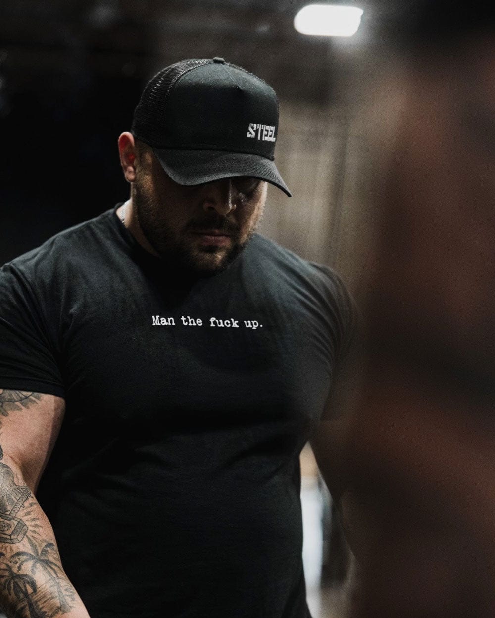 Steel Supplements Apparel Man the  F#%k up