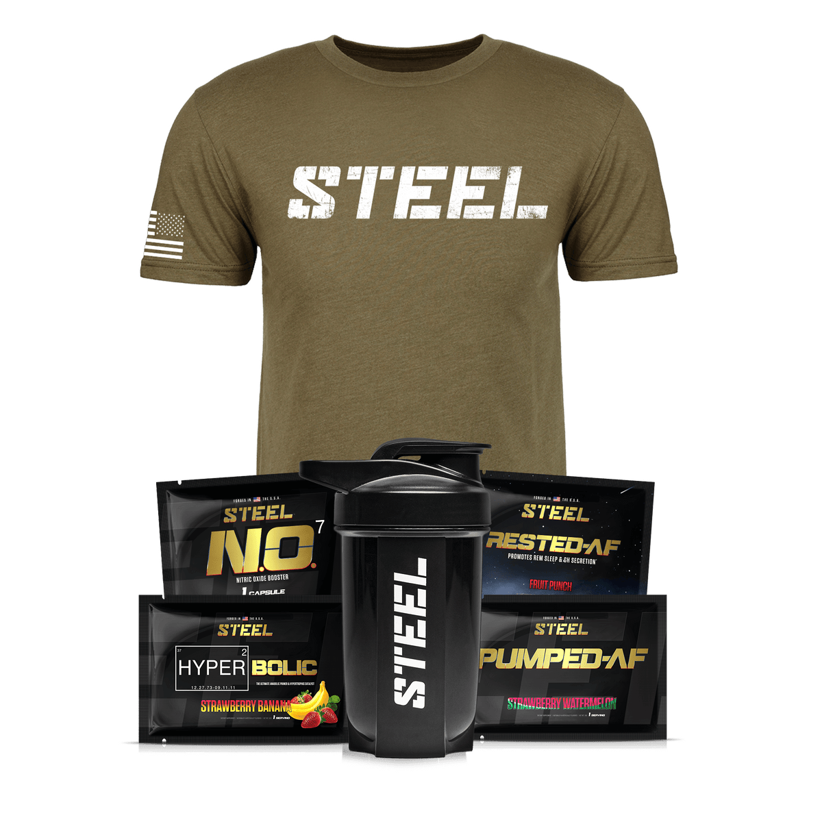 Steel Supplements Bundle XS / Muscle Building Many Chat Bundle