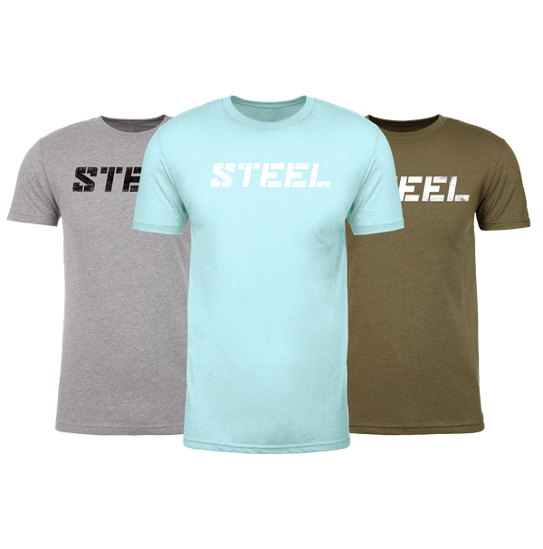 Steel Supplements Apparel S Men's T-Shirt Bundle