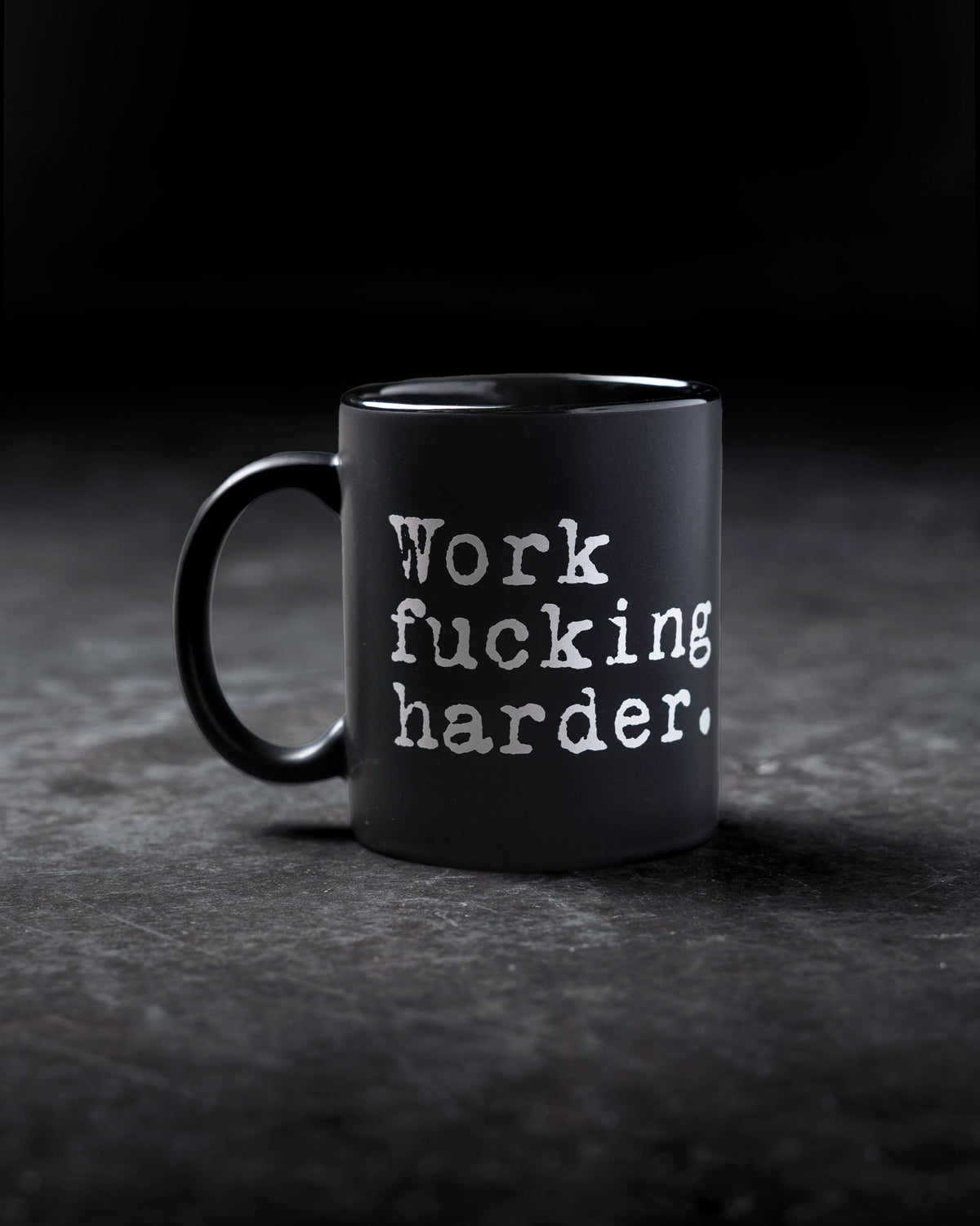 The Steel Supplements Promo Accessories Work Fucking Harder Mugs