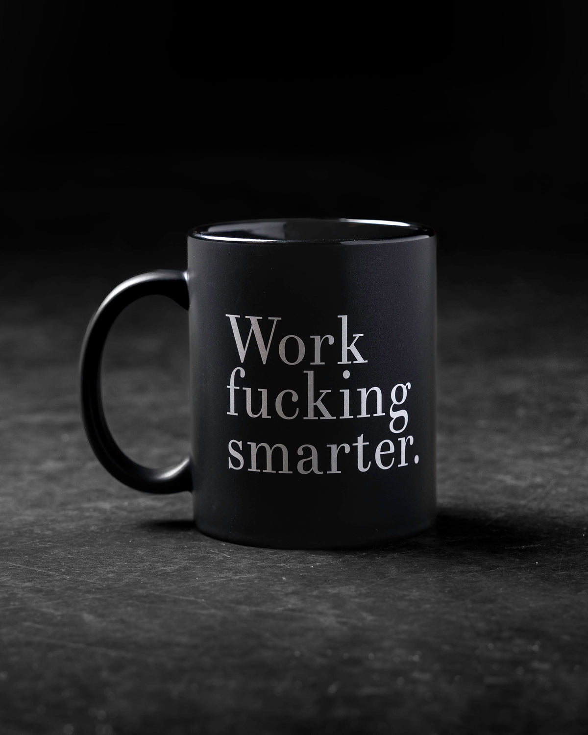 The Steel Supplements Promo Accessories Work Fucking Smarter Mugs