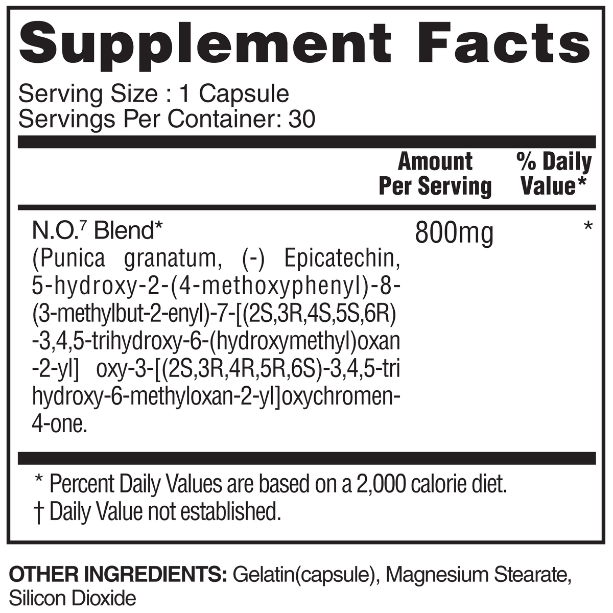 The Steel Supplements Supplement N.O.7