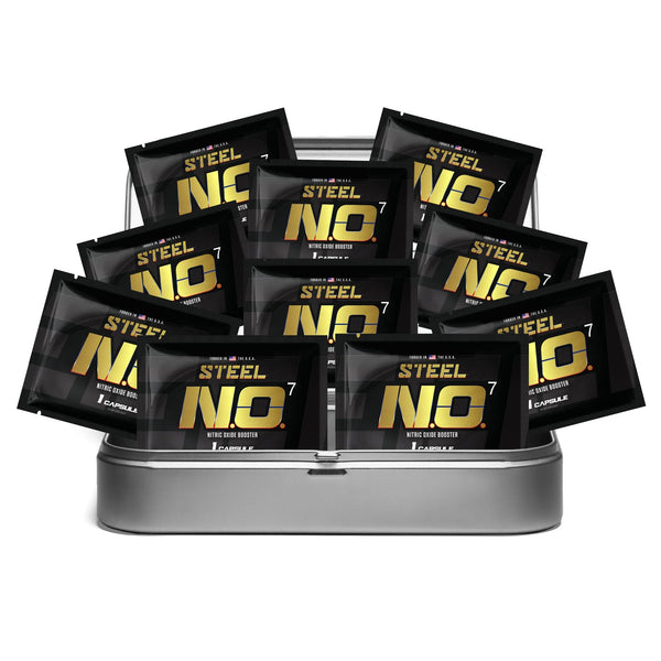 The Steel Supplements Sample Travel Kit (10 Sample Packets) N.O.7 Sample Packets