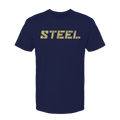 Navy with Gold Steel T-Shirt