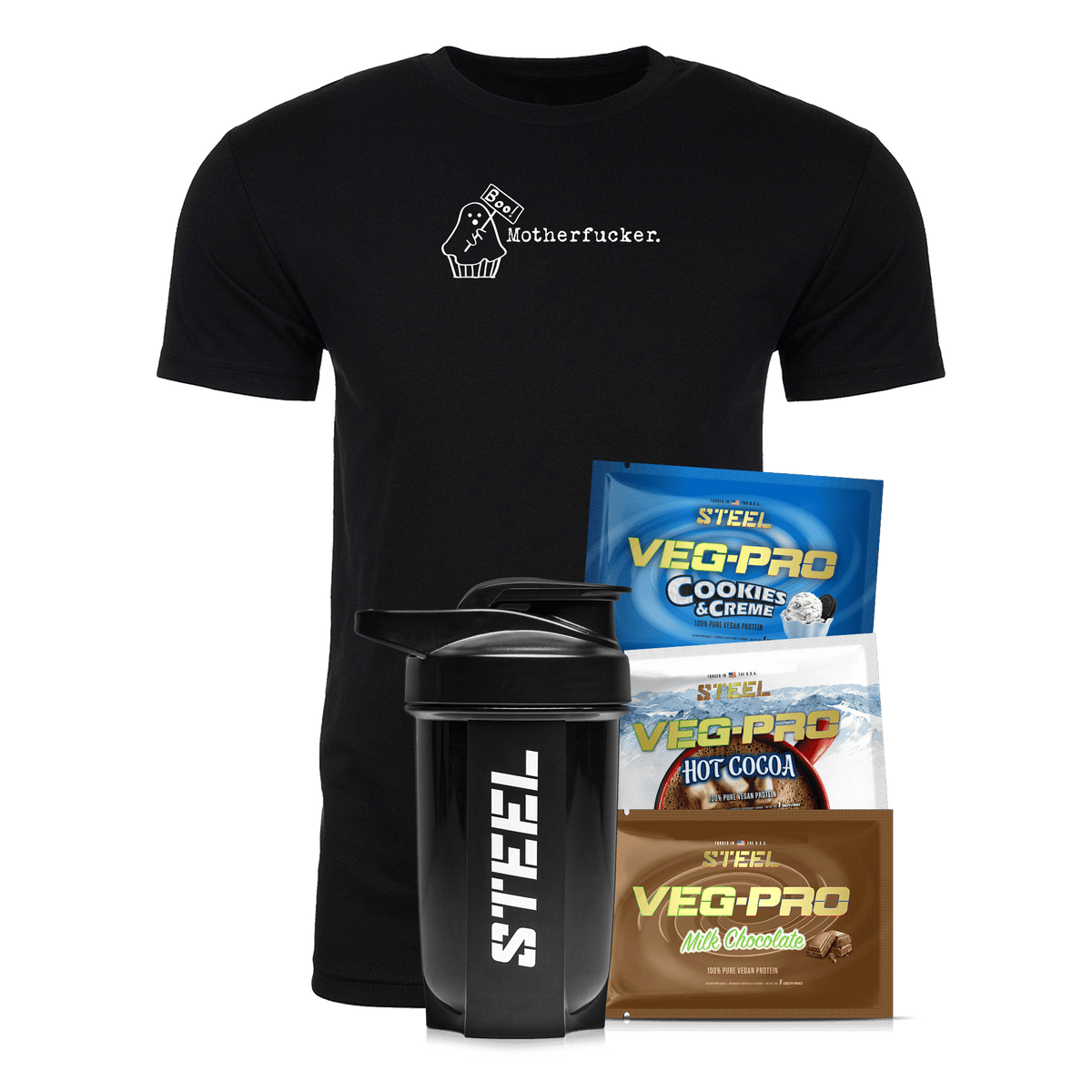 Steel Supplements Promo Bundle Large / Boo MotherF#%ker / 3...