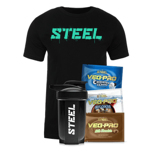 Steel Supplements Promo Bundle Large / Crimson Rebel / 3 Veg-Pro Samples New Halloween Bundle