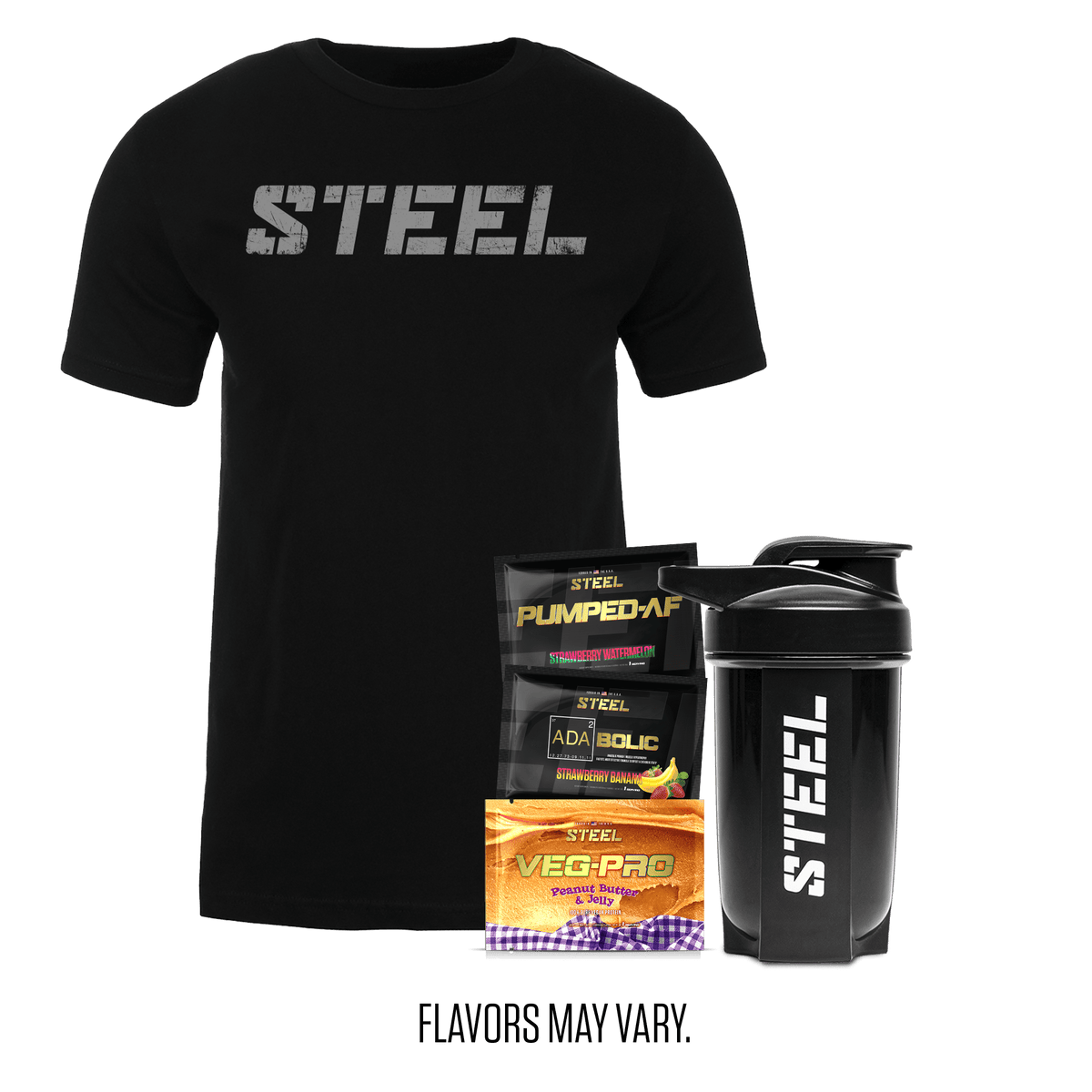 💥TRY ALL OF OUR PRE-WORKOUTS FREE Our - Steel Supplements